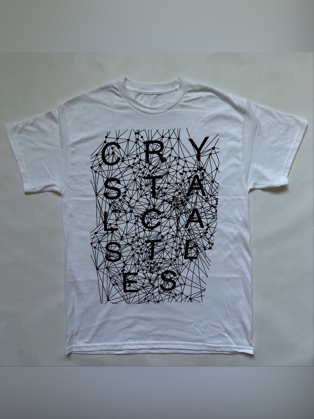Crystal Castles crimewave tee Alice glass abstract geometric band music shirt